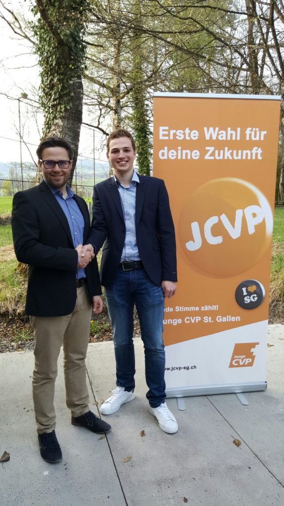 Junge CVP unter neuer Führung (Freitag, 07.04.2017)